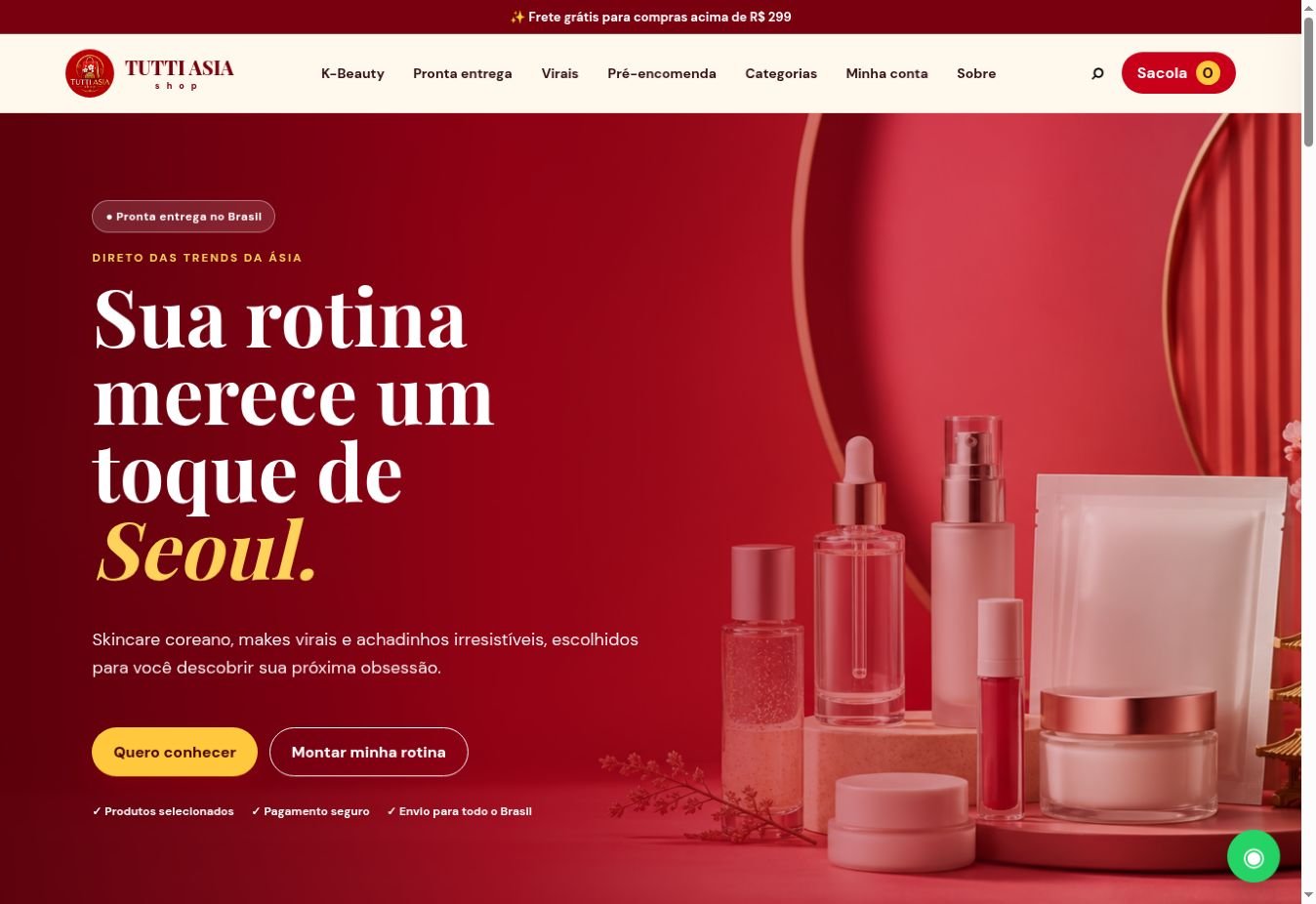 Miniatura do site Tutti Asia